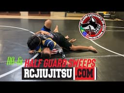 NO GI Half Guard Sweeps