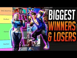 Street Fighter 6 Biggest Winners & Losers! Winter Balance Patch (Season 2)