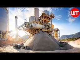 How it's Made Cement | Mega Cement Factory