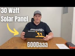 GOODaa 30 Watt Folding Solar Panel Review