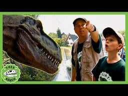 👀 Spot That GIANT Dino - Theme Park Challenge 👀 | 🦖🦕 T-Rex Ranch Dinosaur Videos