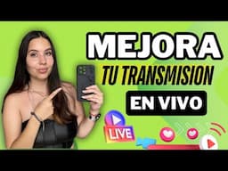 5 CLAVES PARA MEJORAR TU TRANSMISIÓN EN VIVO SI ERES STREAMER 💕✅