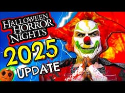 Halloween Horror Nights 2025 JACK'S MASSIVE UPDATE | HHN 34