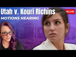 LIVE | UT. v. Kouri Richins hearing on motions to suppress.