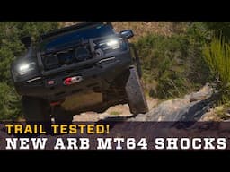 We Road Test the New ARB MT 64 Shocks