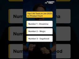 Top 3 AI Products on Product Hunt in January 2025! 🚀