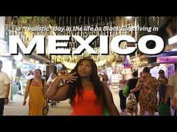 Day in the Life As Black American Girls Living in Mexico|Touring Quinta Avenida, Famous Beach + More