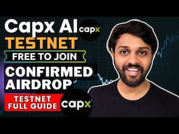 Capx Ai Testnet - Confirmed Airdrop 🪂 | Free to Join | CapX Powered By Arbitrum 📈