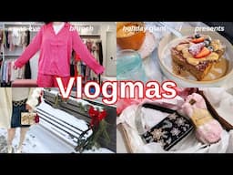 Vlogmas Day 26: Xmas Eve, Brunch, GRWM, Holiday Glam + Outfit & Unwrapping Gifts | Gabriella Mortola