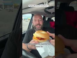 Rating #McDonalds breakfast with Chef Mike. #shorts #mcdonaldsreview #mcdonaldsbreakfast #fastfood