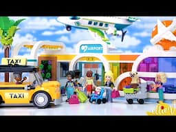 Heartlake City Airport and Airplane ✈️ LEGO Friends build & review part 2