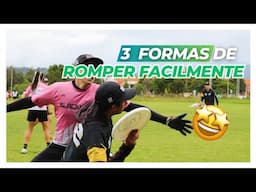 Desafiando la Defensa:  3 FORMAS de romper en Ultimate Frisbee🏆