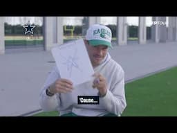 Tennis stars attempt to draw Dallas Cowboys logo 🤣