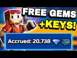 How To Get 20,000 FREE GEMS & KEYS FAST in Pixel Gun 3D