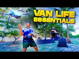 HOW I SURVIVE THE VAN LIFE | Best Camper Van Gear