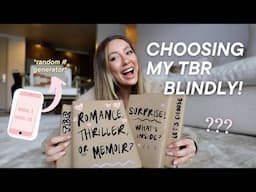 Blindly picking my TBR! 📚