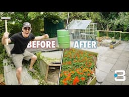 HOW I Completely TRANSFORMED Our Neglected Garden For Almost ZERO £££ | From Start to Finish