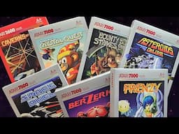 7 New Cartridges From Atari