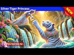 Silver Tiger Princess 🐯👰 Bedtime Stories - English Fairy Tales 🌛 Fairy Tales Every Day