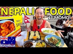 We Tried the BEST Nepali Food in Sydney! Momo, Newari Cuisine and More!