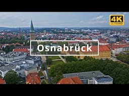 Osnabrück , Germany 🇩🇪 | 4K Drone Footage (With Subtitles)