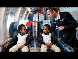 Flight Attendant Denies Black Twin Boys First Class – Unaware Their Mother Owns the Airline