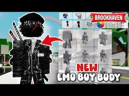 **NEW EMO BOY BODY** FOR BROOKHAVEN 🏡RP ROBLOX  🖤🤘