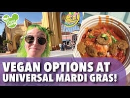 Vegan Options at Universal's Mardi Gras: International Flavors of Carnaval