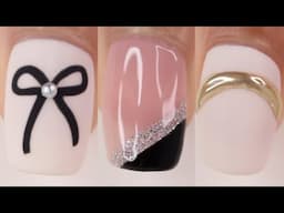 easy minimal nail designs, New Years Eve nail art