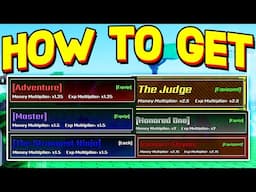 How To GET ALL TITLES in VERSE PIECE! (Verse Piece Title Guide) ROBLOX