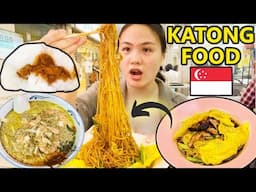 Singapore Street Food 2024! Katong Laksa, Wanton Mee, North Indian Food! Singaporean Food in Katong!