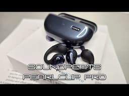 SOUNDPEATS PearlClip Pro - New Open Ear Design, Better Sound