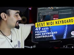 Midi Plus - 49 Keys Folding Midi Keyboard Controller VBOARD | Review |🔥