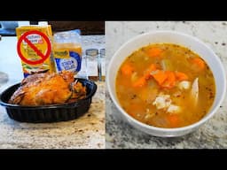 Unleash The Flavor! Pressure Canning DELICIOUS Homemade Rotisserie Chicken Soup