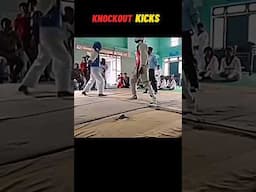 Knockout Kicks 🔥 #knockoutkick #taekwondoknockouts #shortsviral #ytshorts #shorts #shortsfeed