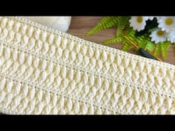 PERFECT 💯👌very easy crochet baby blanket tığ işi muhteşem bebek battaniyesi