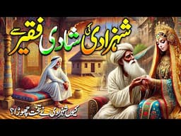 Shahzadi Ki Shadi Fakir Se Kyu Ho Gayi | Islamic Moral Story Hindi/Urdu