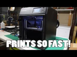 This 3D printer is FAST!