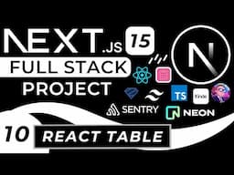 React Table with Next.js, ShadCN, TanStack | Nextjs Full Stack Project