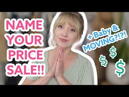 Shop My Poshmark "Name Your Price Sale"! Make Money Reselling Clothing Online #onlinesale #thrift