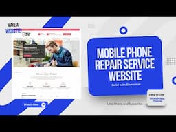 Mobile, Tech & Electronics Repair Shop Website | TechLife: Mobile Phone Repair Service Website Theme