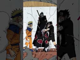 Sasuke NEVER Wins in early Naruto  #anime #naruto #sasuke #shippuden #boruto