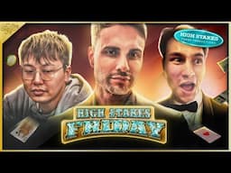 HIGH STAKES $50/100 w/ Jake, Wesley, Ethan & Mike X - Commentary by Charlie Wilmoth