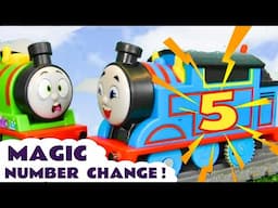 Thomas gets a Magic Number in this Toy Train Mystery Story