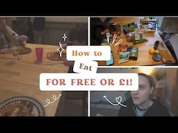 How To Eat For Free or £1 - Feed Your Family With These 5 Meals