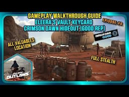 Star Wars Outlaws Gameplay Walkthrough Eleera's Vault Keycard Crimson Dawn Hideout Full Stealth E6