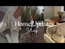 HOME UPDATES | NEW SOFA, TABLE & SHOPPING HAUL | VLOG | Amy Beth