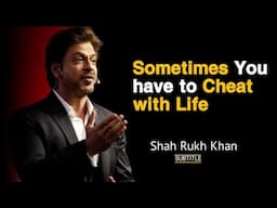 "You have to Cheat with Life" Shah Rukh Khan | English Speech with English subtitles