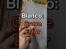 🎨 El Blanco Arruina tu Pintura! #arte #pinturaoleo #shortvideo