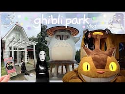 ghibli park vlog ✿＊* cute day out, tips to visit + merch haul! | life in japan | ep.7